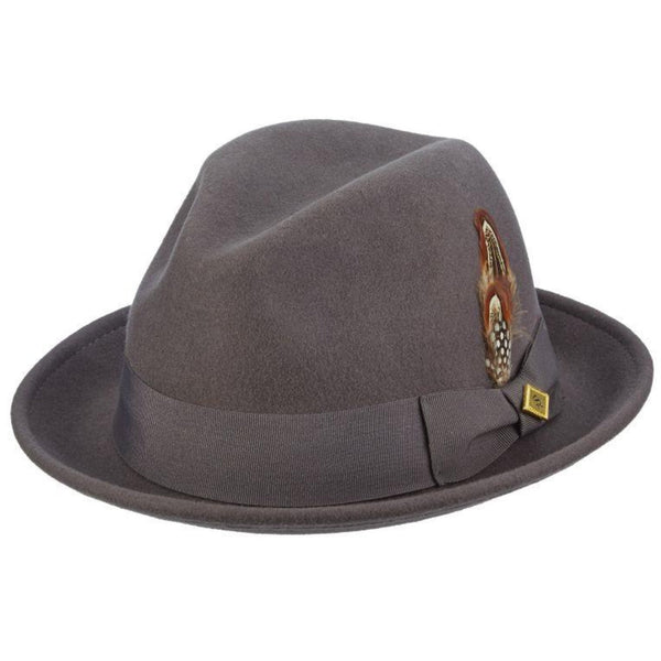 Stacy Adams Chelsea Wool Felt Trilby Hat