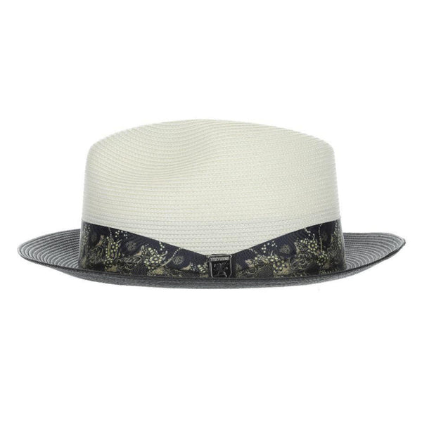 Stacy Adams Haring Straw Trilby Hat Straw Trilby Fedora