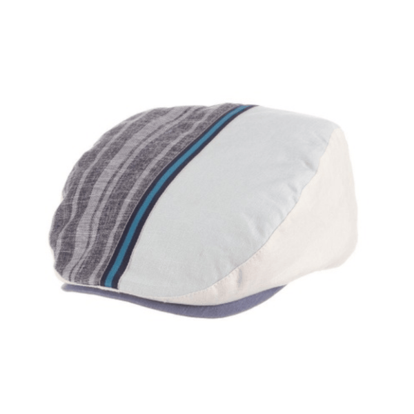 Stacy Adams Oakland Linen Flat Cap