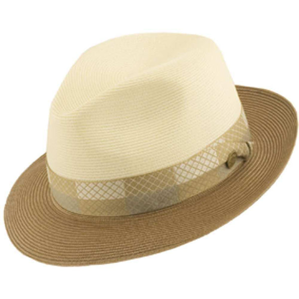 Stetson Andover Florentine Milan Straw Fedora