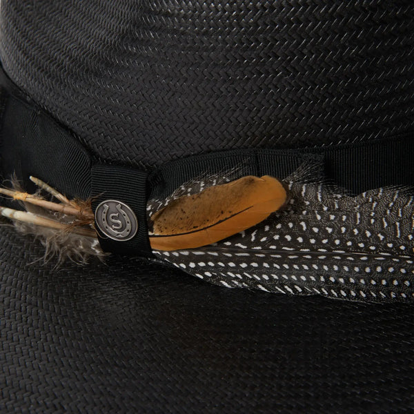 Stetson Atacama Shantung Straw Wide Brim Fedora
