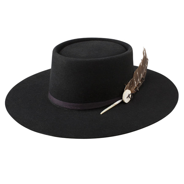 Stetson Batterson Wide Brim Wool Felt Hat