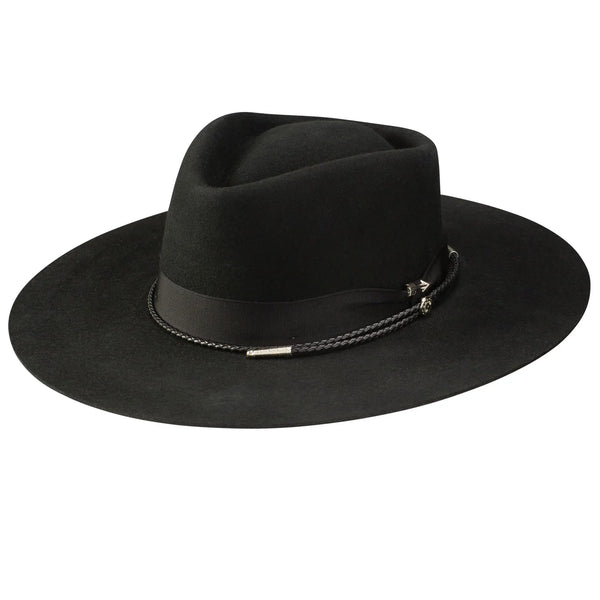 Stetson Dylan Wool Felt Wide Brim Fedora