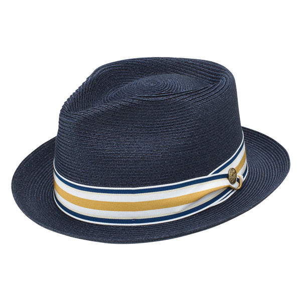 Stetson Luciano Hemp Braided Straw Fedora