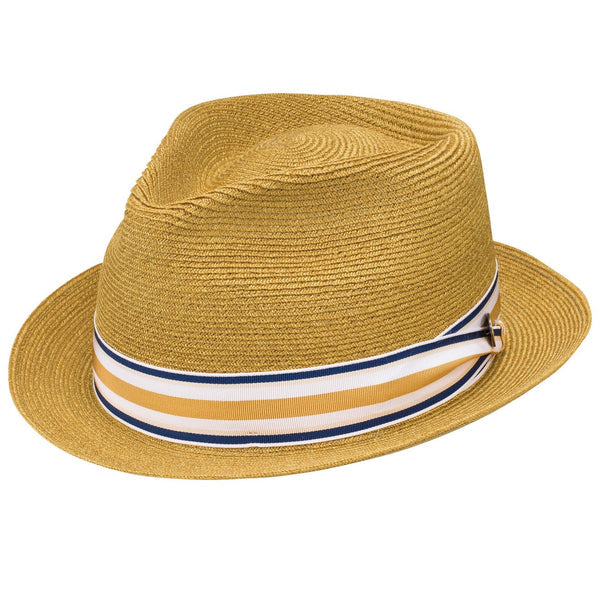 Stetson Luciano Hemp Braided Straw Fedora
