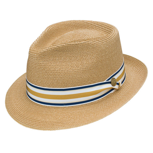 Stetson Luciano Hemp Braided Straw Fedora