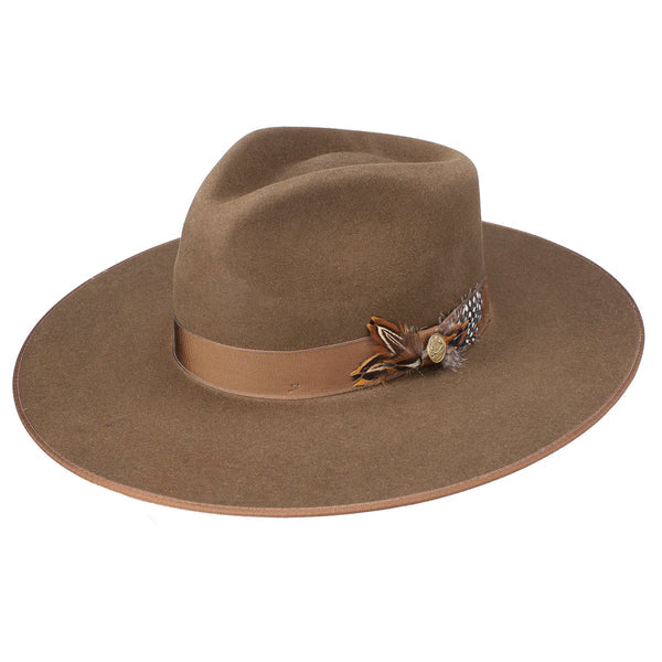 Stetson Midtown Wool Felt Wide Brim Fedora