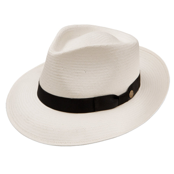 Stetson Reward Pinch Front Shantung Straw Fedora