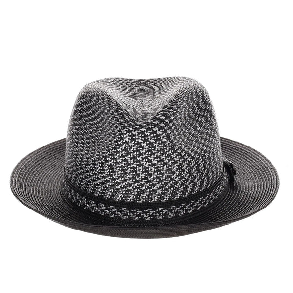 Steven Land Jacob Snap Brim Polybraid Fedora