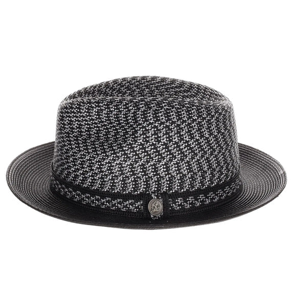 Steven Land Jacob Snap Brim Polybraid Fedora