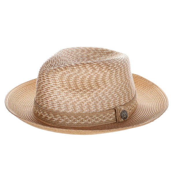 Steven Land Jacob Snap Brim Polybraid Fedora