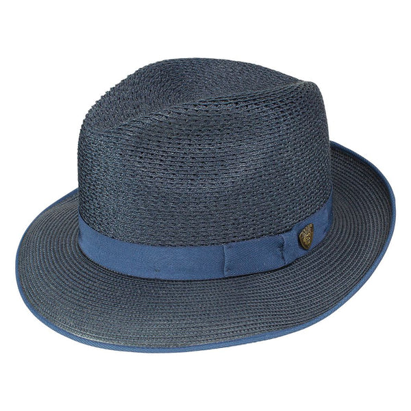 Stetson Regalis B Vented Pinch Front Straw Fedora