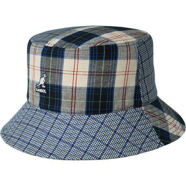 Kangol Plaid Mash-Up Plaid Bucket Hat
